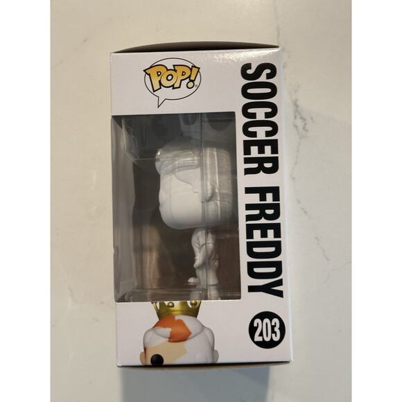 Funko Pop! Soccer Freddy #203 Funko Shop Exclusive DIY New #5 - Picture 3 of 8